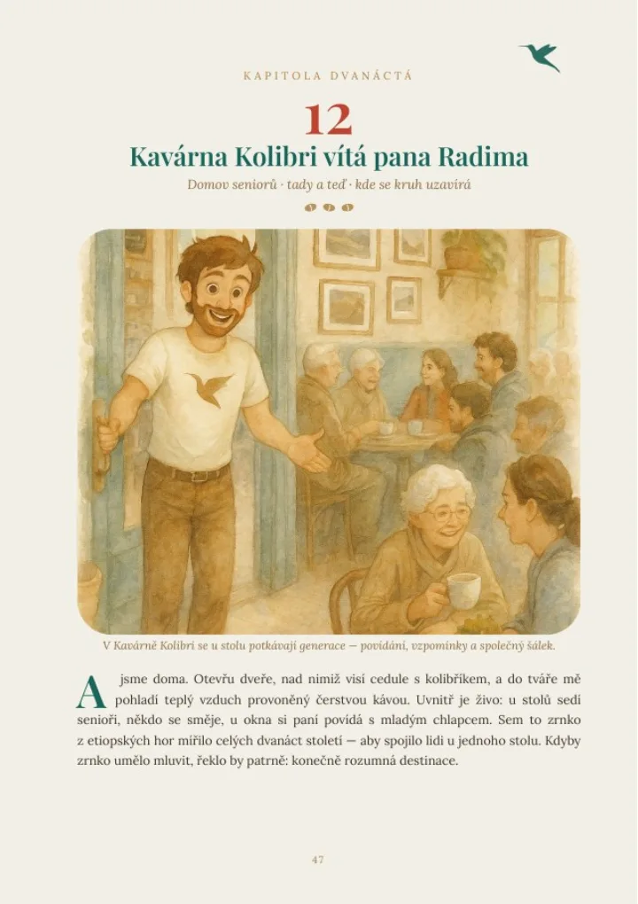 Chapter 12 — Kavárna Kolibri welcomes Mr Radim