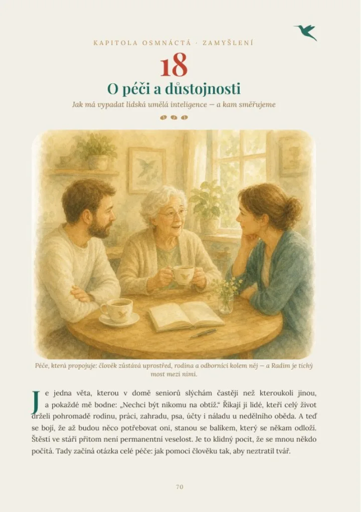 Chapter 18 — On care and dignity