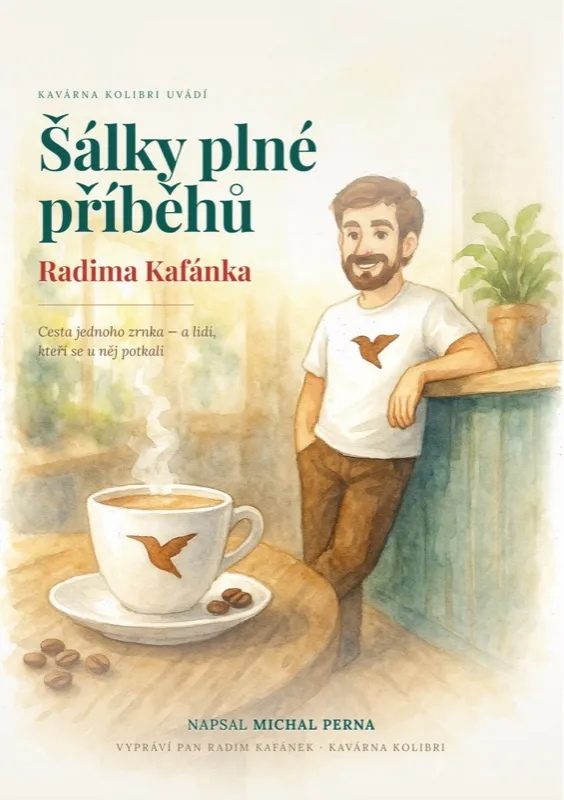 Obálka knihy Šálky plné příběhů Radima Kafánka