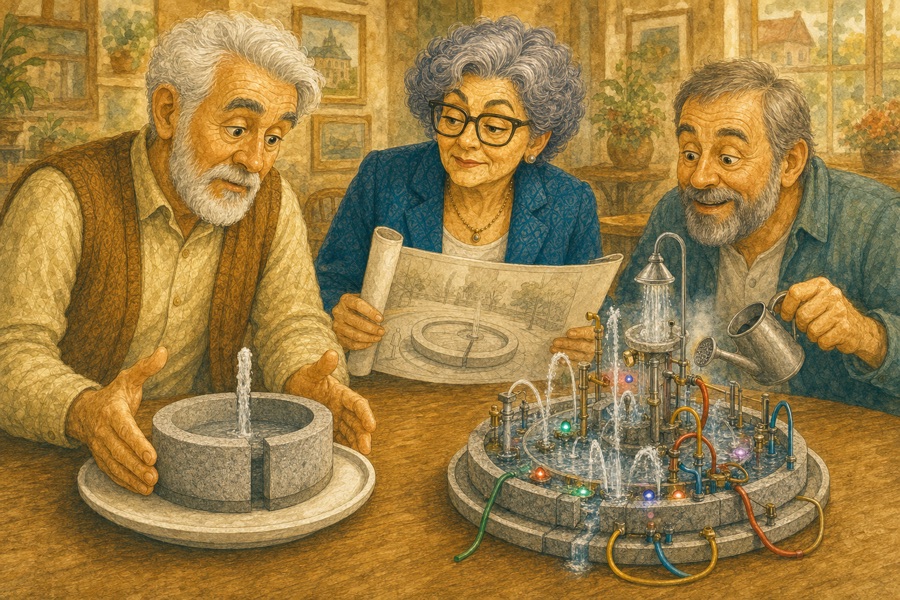 Opraveno k nepoznání — ilustrace