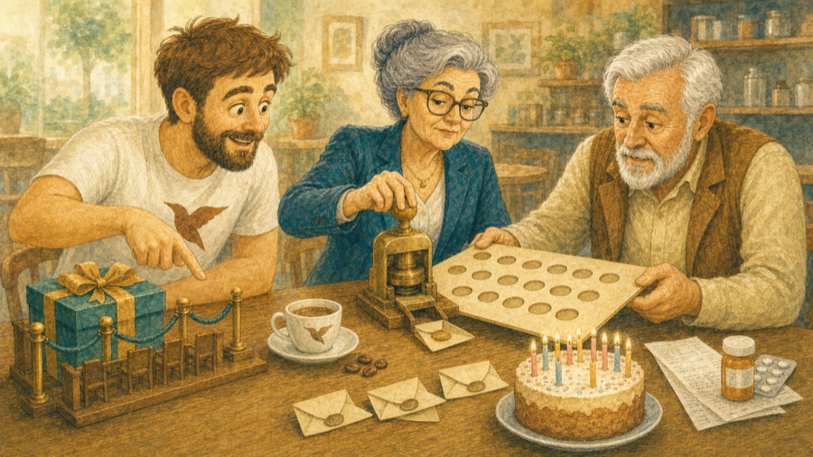 Věrnostní kartička republiky — ilustrace